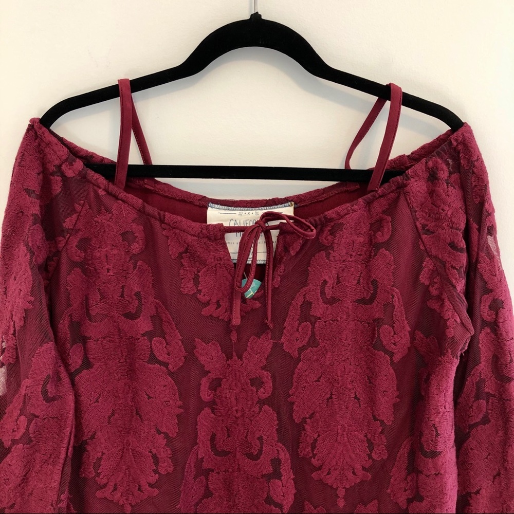 California Moonrise Coldshoulder Dress - Picture 2 of 7